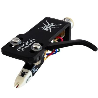 Ortofon OM Q.Bert gemonteerd op SH-4 Headshell zwart Ortofon OM Q.Bert gemonteerd op SH-4 Headshell zwart