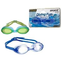 SportX kinder chloorbril groen - thumbnail