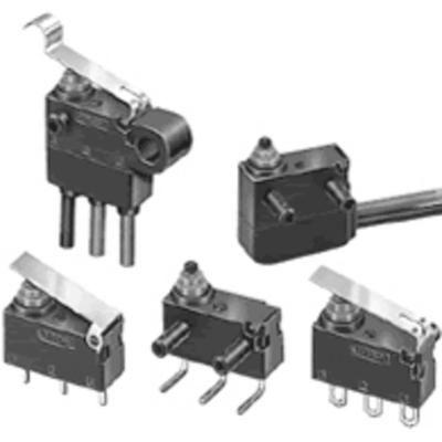 Omron D2HW-BR221DR Microschakelaar 12 V/DC 2 A 1x aan/(aan) 1 stuk(s) Bag