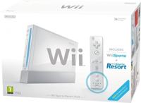 Nintendo Wii (White) + Sports Resort - thumbnail