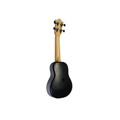 Flight Travel Series TUS35 Black sopraan ukelele met gigbag
