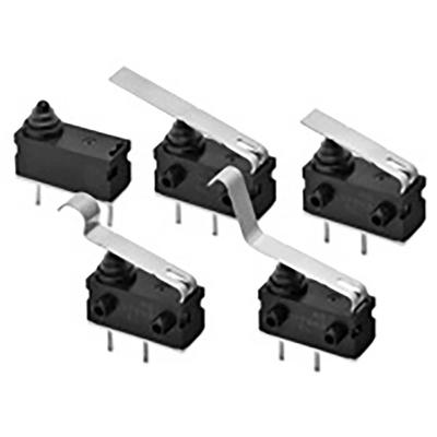Omron D2AW-ER052D-R Microschakelaar 12 V/DC 0.1 A 1x aan/(uit) 1 stuk(s) Bag