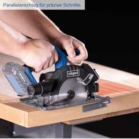 Cirkelzaag - SCHEPPACH - 20V IXES - 165mm - max. zaagsnede 53mm/90° - 4300rpm - zonder accu of lader - C-HCS165-X - thumbnail