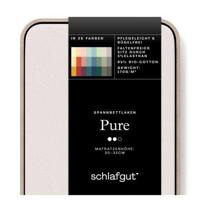 Schlafgut Schlafgut Pure Jersey Hoeslaken XL - 180x200 - 200x220 744 Sand Light - thumbnail