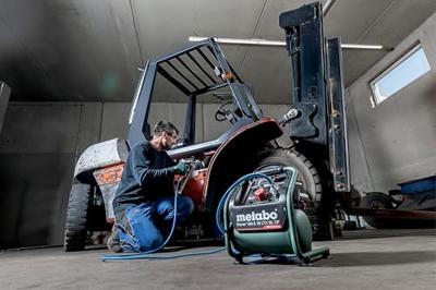Metabo Power 160-5 18 LTX BL OF 18V Li-Ion accu compressor body | 8 bar | 120L/min | koolborstelloos - 601521850