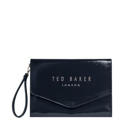 Ted Baker Caelyn Crinkle Icon Pouch Navy