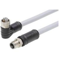 Molex 1205010112 Sensor/actuator connector, geassembleerd Aantal polen (sensoren): 5 Bus, haaks, Stekker, recht 5 m 1 stuk(s) Bag - thumbnail