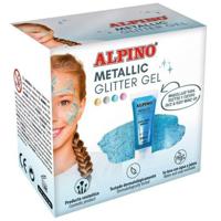 Make-up voor Kinderen Alpino Gel Purpurine Blauw - thumbnail