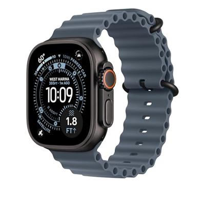 Apple Watch Band - Ocean Band Extension - 49 mm - Ankerblauw - Extra large