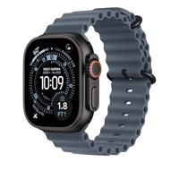 Apple Watch Band - Ocean Band Extension - 49 mm - Ankerblauw - Extra large - thumbnail