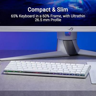 Asus ROG Falchion RX Low Profile Draadloos Wit
