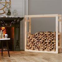 Haardhoutrek 100x25x100 cm massief grenenhout - thumbnail