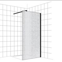 Inloopdouche BWS Free Time 90x200 cm Reflex Zwart Timeless Coating Mat Zwart Profiel Boss & Wessing - thumbnail