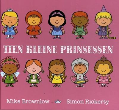 Tien kleine prinsessen - Mike Brownlow - Hardcover (9789463132589)