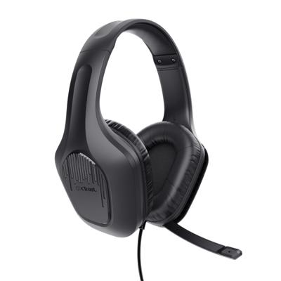 Trust GXT 790 3-in-1 Muis, Muismat, en Headset Bundel Zwart