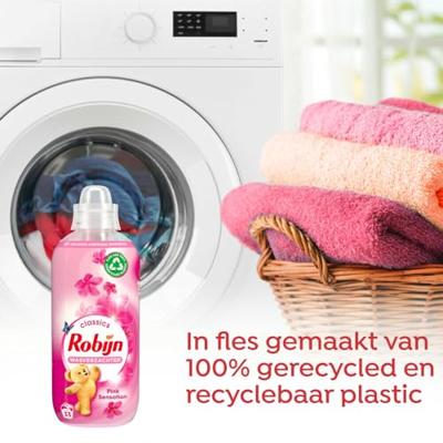 Robijn Robijn Wasverzachter 825 ml. Pink Sensation 33 scoops
