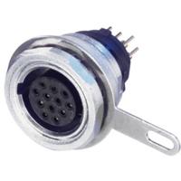 Neutrik MPF12-V Ronde connector Bus, inbouw verticaal Totaal aantal polen: 12 Serie (ronde connectoren): miniCON 1 stuk(s) - thumbnail