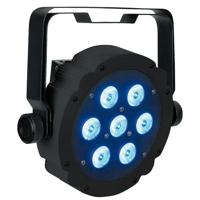 Showtec Compact Par 7 Tri platte RGB LED-par zwart - thumbnail