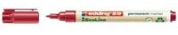 Viltstift edding 25 eco rond 1mm rood | 10 stuks - thumbnail