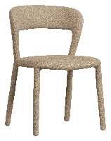 Woood Noble eetkamerstoel zand - thumbnail