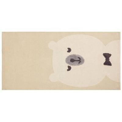 Beliani - SIMAU - Vloerkleed - Beige - Katoen Beliani - SIMAU - Vloerkleed - Beige - Katoen