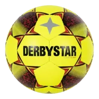Derbystar Classic Super Light II Kunstgras Voetbal Maat 5 Geel Rood Zwart - thumbnail