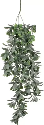 Mica Decorations kunst hangplant crassula 79cm groen