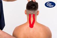 Cure Tape Kinesiotape rood 5cm x 5m 1 Stuks - thumbnail