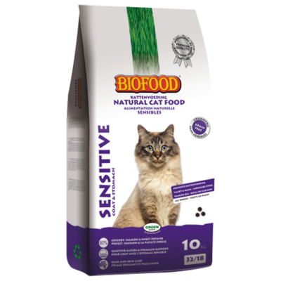 BF Petfood Sensitive Coat & Stomach kattenvoer 2 x 10 kg BF Petfood Sensitive Coat & Stomach kattenvoer 2 x 10 kg