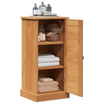 Badkamerkast VIGO Bruin en Honingbruin 37,5 x 34 x 80 cm