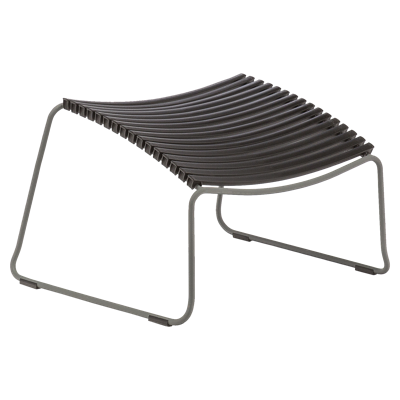 Houe Click voetenbank Black