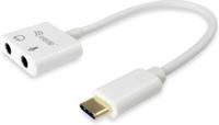 Equip 133460 audio kabel 2 x 3.5mm USB Wit - thumbnail