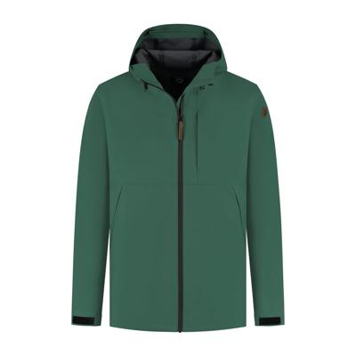 Travelin' Heren - Waterproof jack - Donkergroen - Maat XL Travelin' Heren - Waterproof jack - Donkergroen - Maat XL