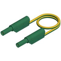 Hirschmann Test & Measurement MLS WS 200/2,5 ge/gn Veiligheidsmeetsnoer Banaanstekker 4 mm Banaanstekker 4 mm 2.00 m Geel 1 stuk(s) - thumbnail