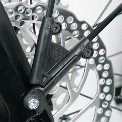 SKS spatbordset bluemels style 28" 46mm zwart