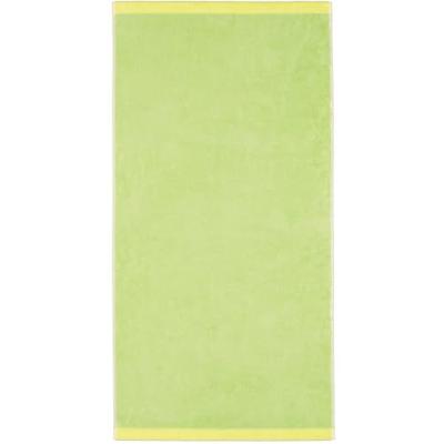 Cawö Cawo Lifestyle Splash Doubleface 7071 Handdoek 50x100 pistazie/lemon