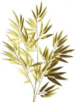 Bamboo spray gold 98cm Nova Nature - Nova nature - thumbnail