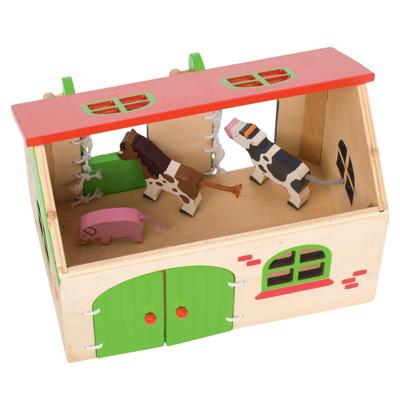 Goki houten boerderij, 13dlg.