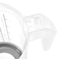 Keeeper Maatbeker 1L + citruspers grijs - thumbnail