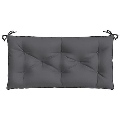 VidaXL Tuinbankkussen 100x50x7 cm oxford stof antracietkleurig