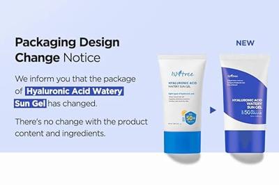 Isntree Hyaluronic Acid Watery Sun Gel 50 ml Zonbescherming - thumbnail