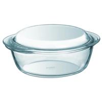 Ovenschaal - PYREX - 1450096 - Rond - Borosilicaatglas - 2,1 liter - thumbnail