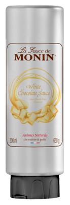 Monin topping witte chocolade (50 cl)