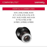Samyang 12mm F/2.0 NCS CS Fuji X Zwart - thumbnail