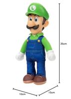 Nintendo Super Mario Movie knuffelpop Luigi - 35 cm - thumbnail