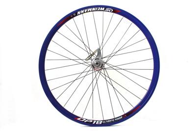 Weinmann Wiel met terugtraprem - Blauw Weinmann Wiel met terugtraprem - Blauw