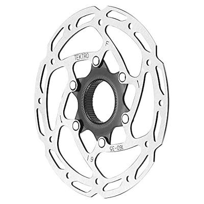 Tektro remschijf tr180-351 ø180mm centerlock zilver (werkplaatsverpakking)