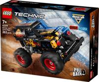 LEGO Technic Monster Jam Grave Digger vuur en ijs 42219 - thumbnail
