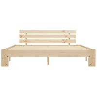 Bedframe zonder matras massief grenenhout 180x200 cm - thumbnail