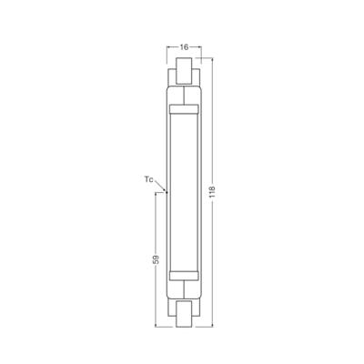 OSRAM HOMELIGHTING 4058075840485 LED-lamp Energielabel F (A - G) R7s 8 W = 60 W Warmwit (Ø x h) 16 mm x 16 mm 1 stuk(s) OSRAM HOMELIGHTING 4058075840485 LED-lamp Energielabel F (A - G) R7s 8 W = 60 W Warmwit (Ø x h) 16 mm x 16 mm 1 stuk(s)